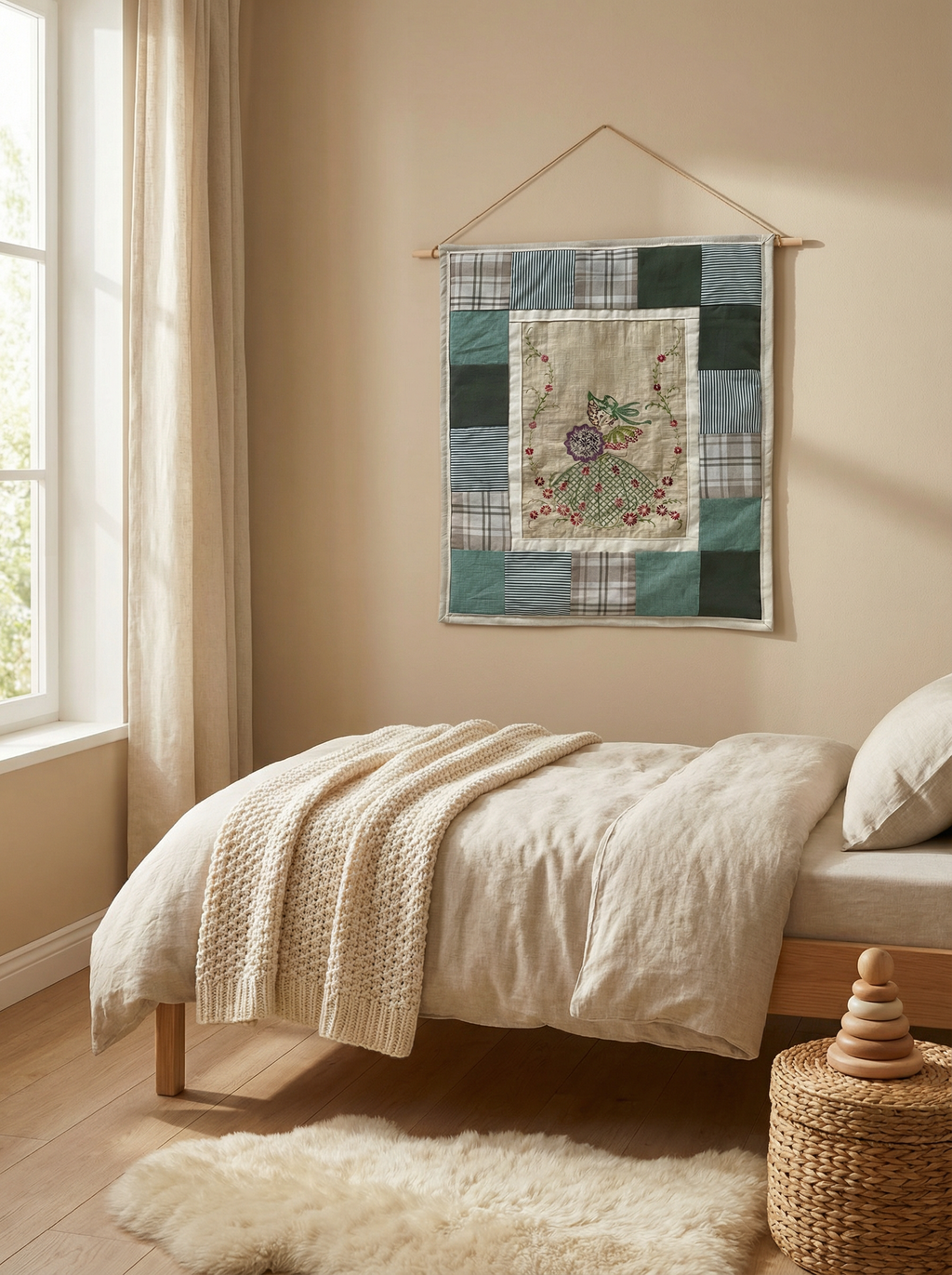 קילט ריקמת וינטאג׳ משנות ה30