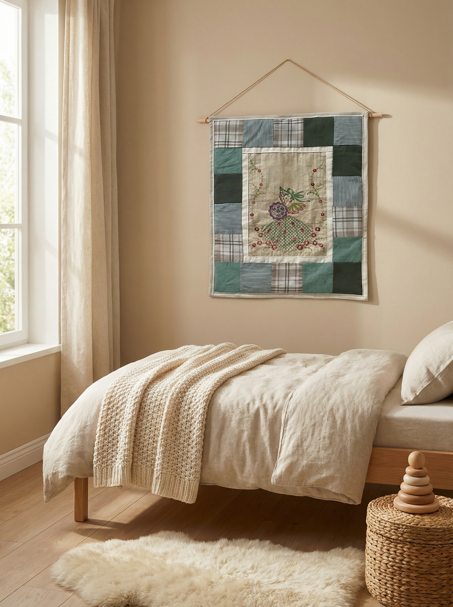 קילט ריקמת וינטאג׳ משנות ה30