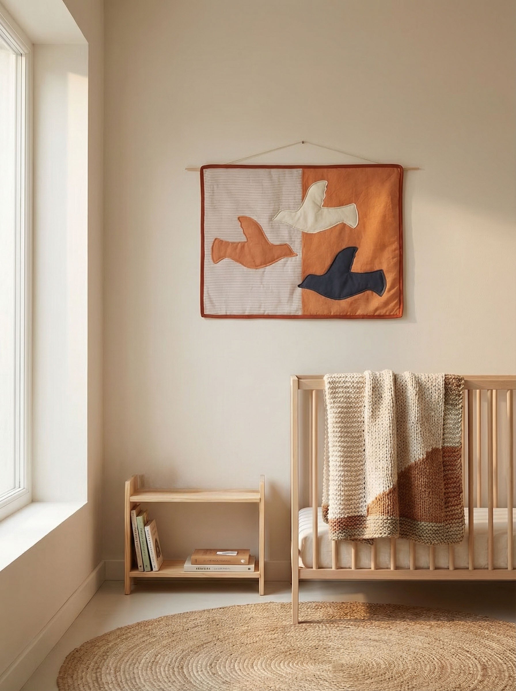 קילט כתום-שלוש ציפורים